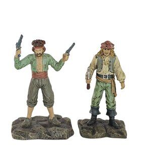 Hawthorne Village Disney Pirates Of The Caribbean No Mercy 2008 Figures Set